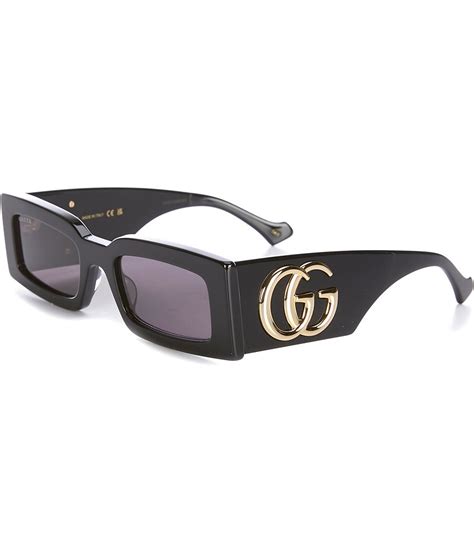 hudson bay gucci sunglasses|Gucci 53mm rectangle sunglasses.